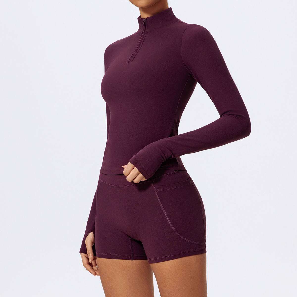 Hearuisavy Gym Half Zipper Hig - Compression Long Pant recension och pris