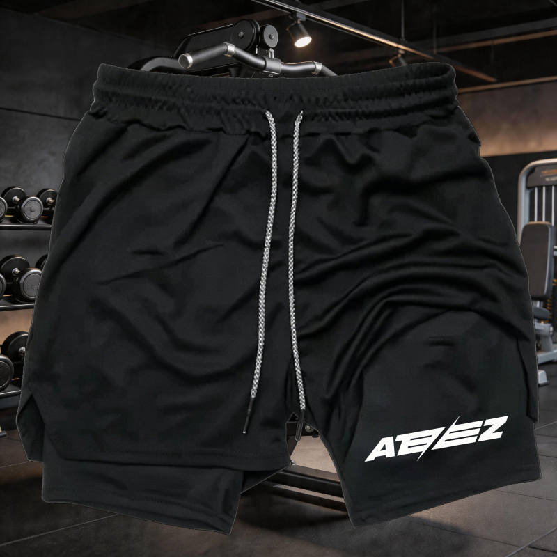 Cross Print 2 in 1 Workout Run - Compression Shorts Athletes recension och pris