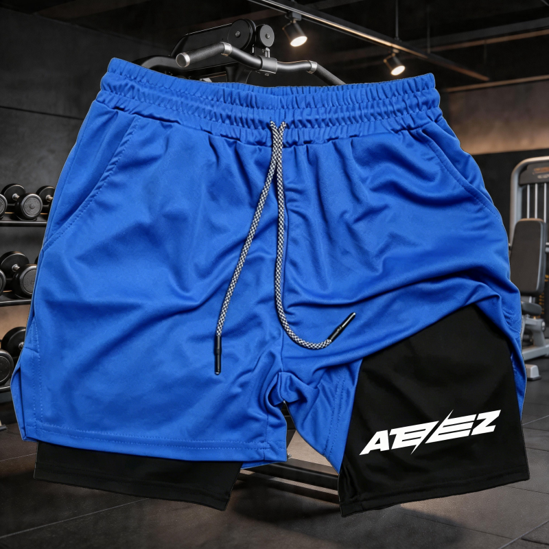 Cross Print 2 in 1 Workout Run - Compression Shorts Athletes recension och pris