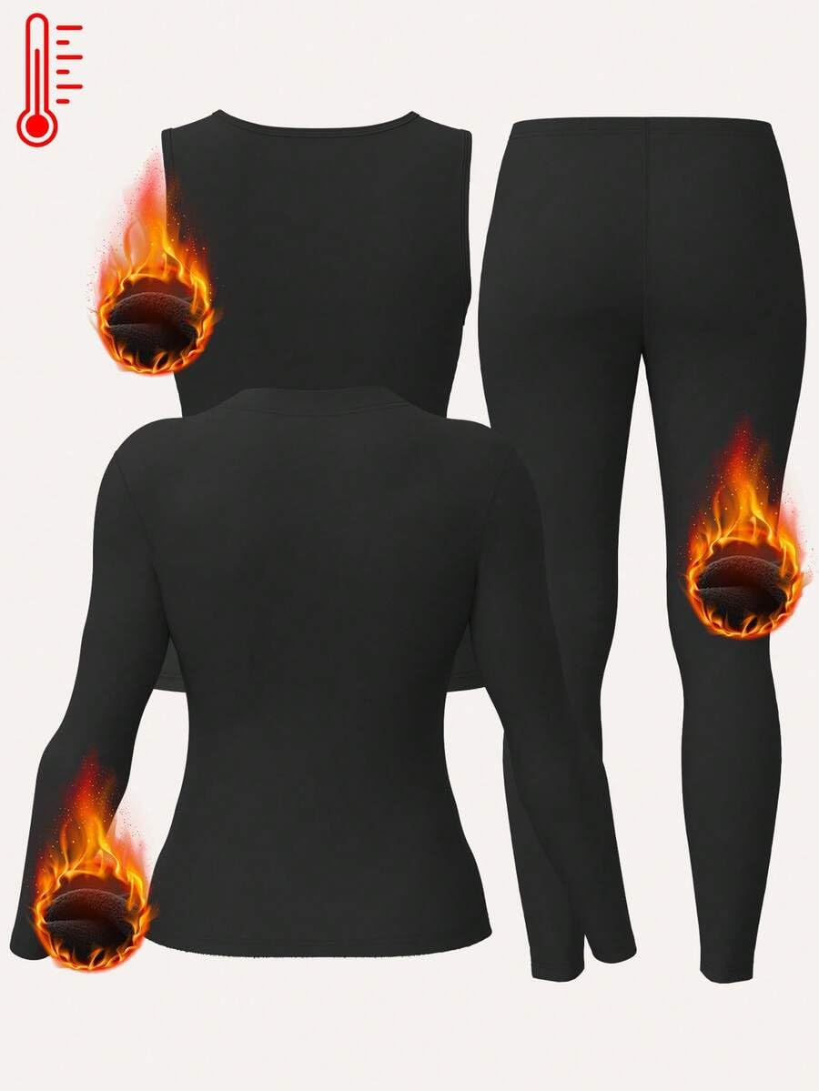 3pcs Women's Thermal Lined The - Quick Dry Underwear recension och pris