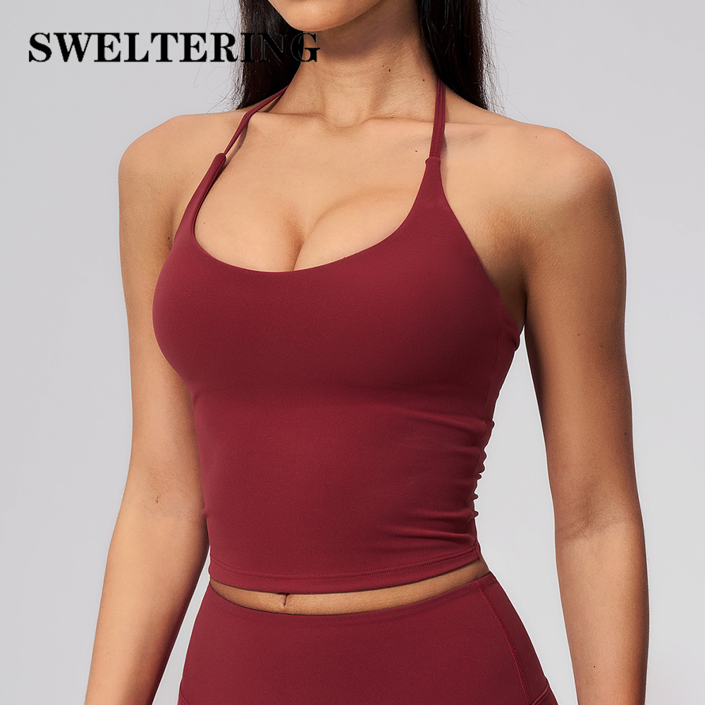Halter Shockproof Yoga Tank To - Suspender Tank Top recension och pris