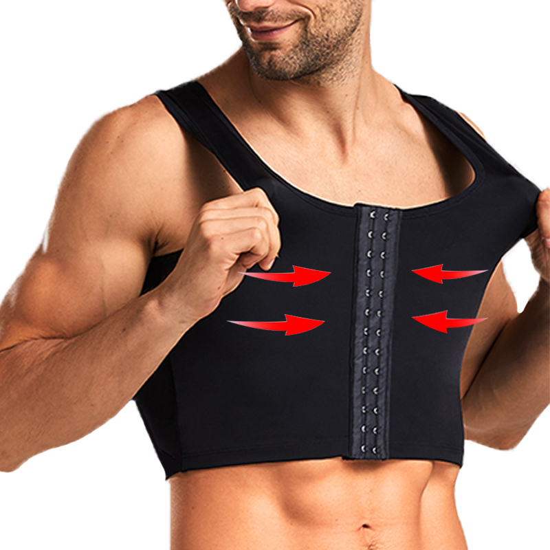 Men's Compression Corset Vest  - Sleeveless Undershirt recension och pris