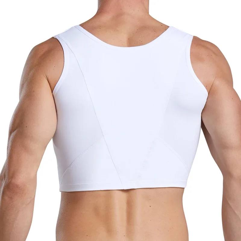 Men's Compression Corset Vest  - Sleeveless Undershirt recension och pris