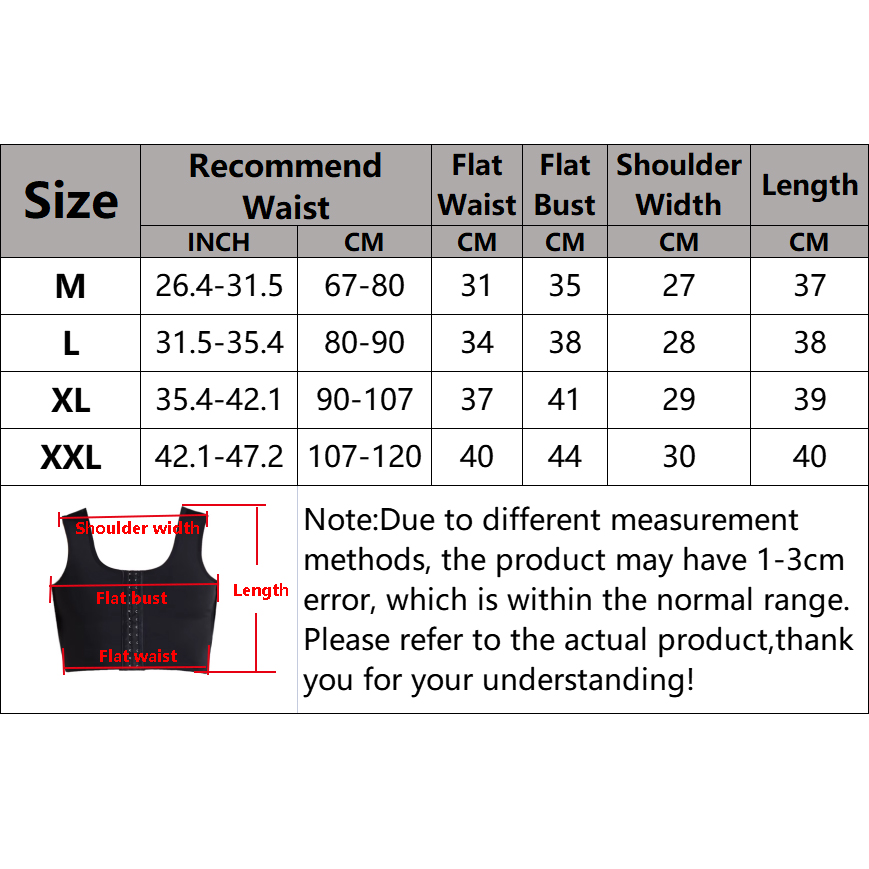 Men's Compression Corset Vest  - Sleeveless Undershirt recension och pris