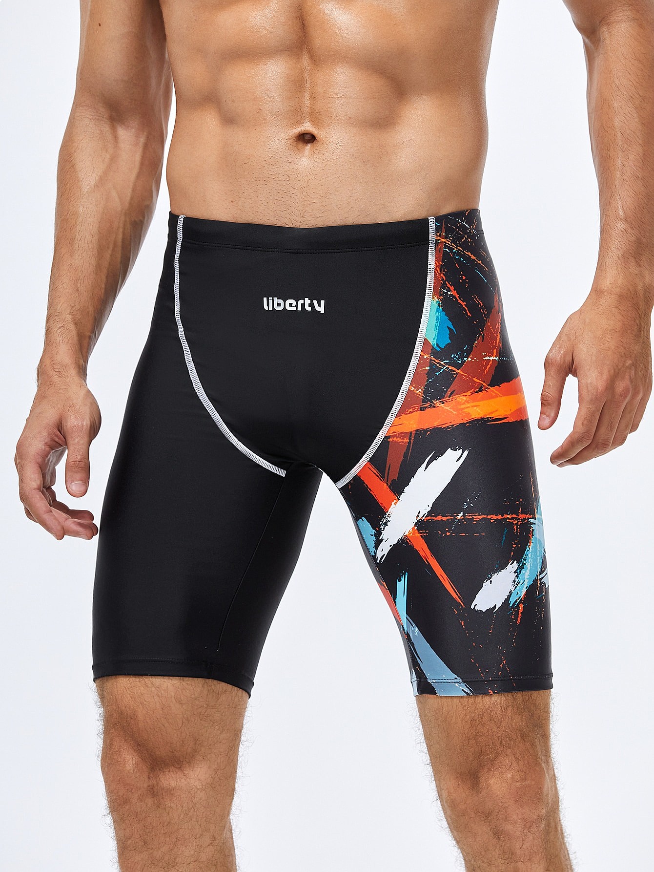 Adult Men's Compression Swim T - Compression Shorts Athletes recension och pris