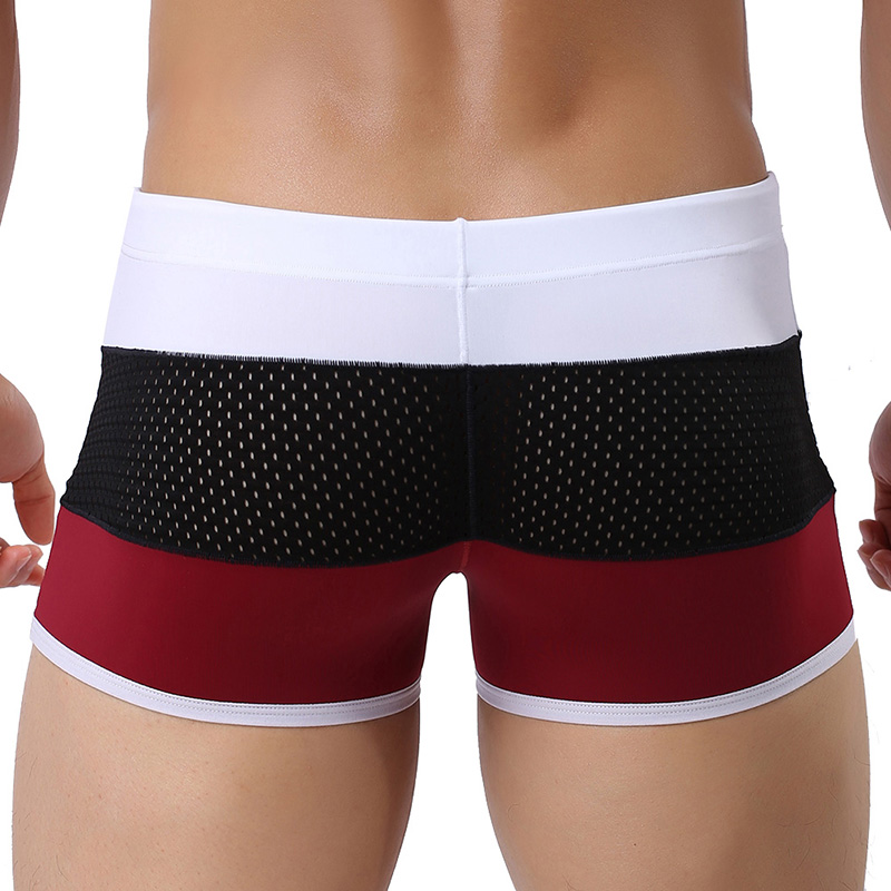 Men's 2026 Mesh Patchwork Boxe - Mesh Sport Boxer recension och pris