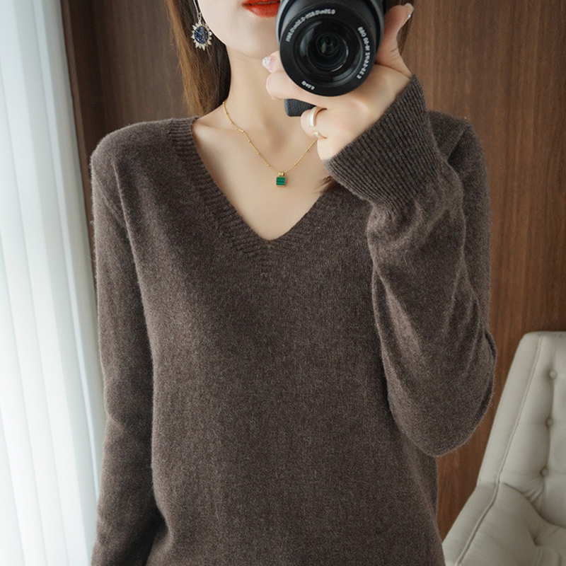 Women's Warm V-neck Pullover,  - Thermal Long John recension och pris