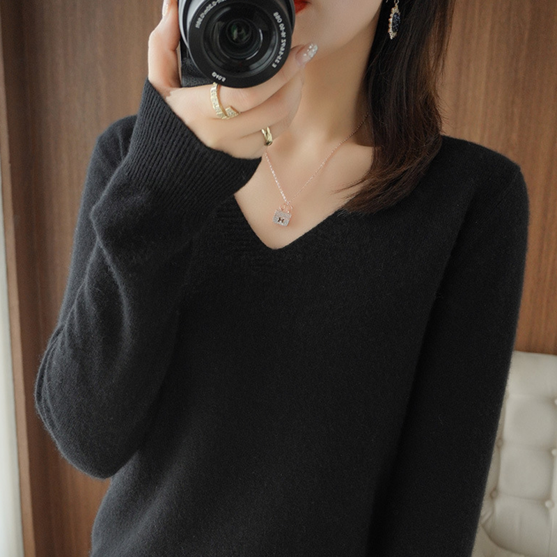 Women's Warm V-neck Pullover,  - Thermal Long John recension och pris
