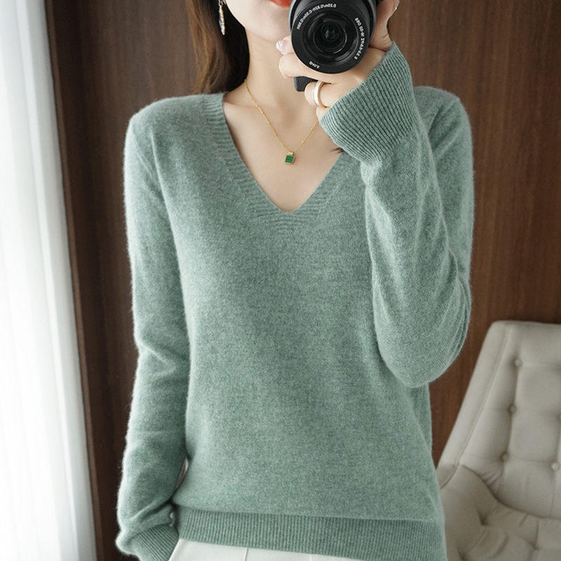 Women's Warm V-neck Pullover,  - Thermal Long John recension och pris