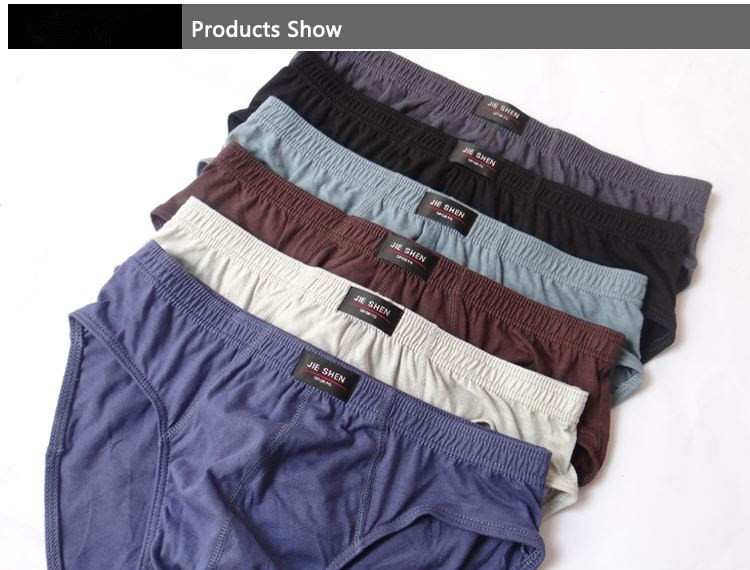 100% Cotton Briefs Mens Comfor - Multi Pack Underwear recension och pris