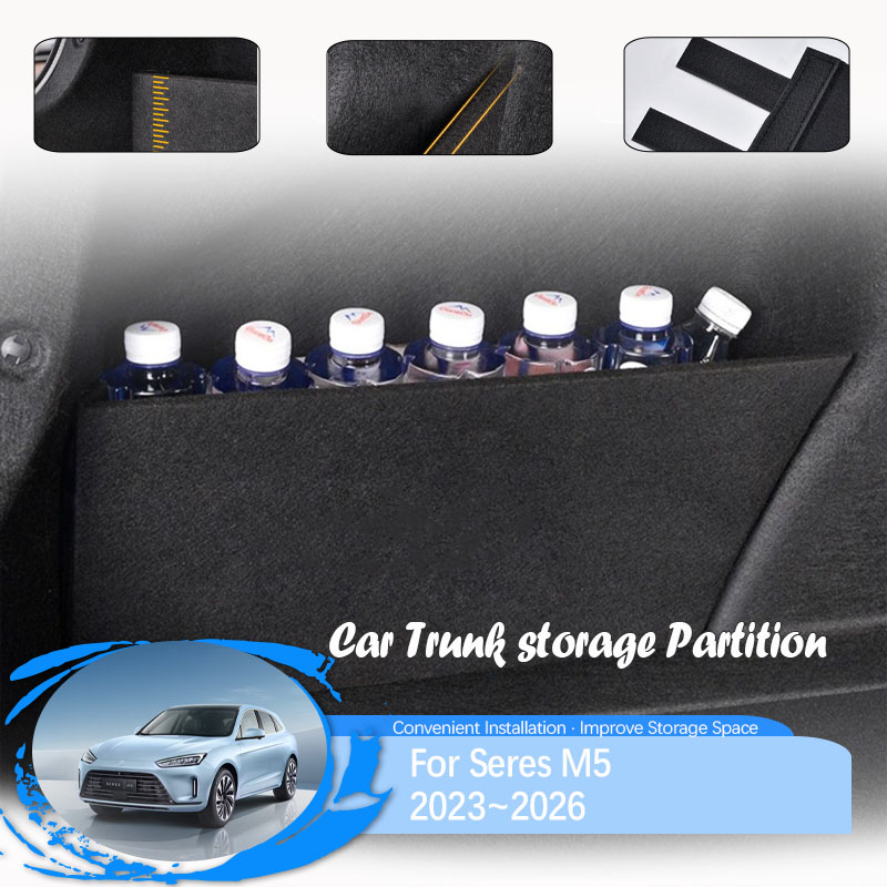 Car Trunk Storage Partition Fo - Bamboo Fiber Trunk recension och pris