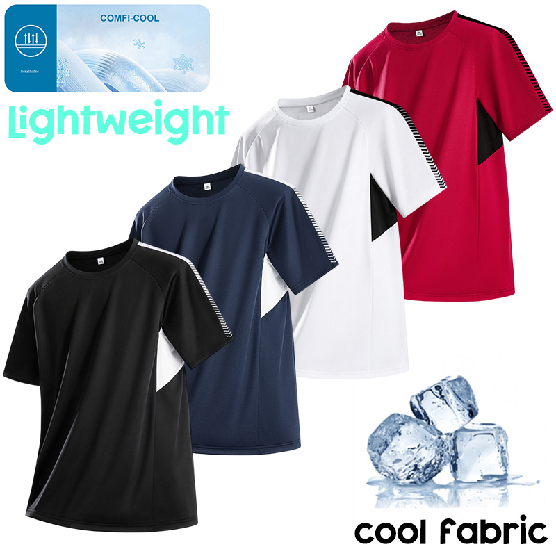 Men's Quick Dry Gym Running T- - T Shirt Tight Fit recension och pris