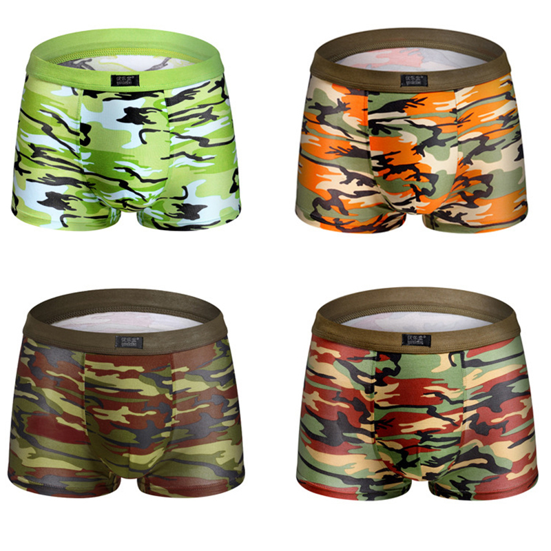 4pcs/lot Camouflage Boxer Men  - Boxer Shorts Modal recension och pris